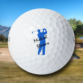 Golfer Personalizado Azul