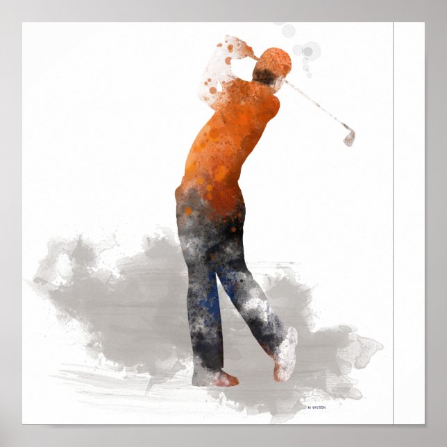 GOLFER - Poster (Frente)