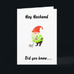 GOLFING HUMOR FOR "HUSBAND" NO SEU CARTÃO DE ANIVE<br><div class="desc">DIVERTIDO EM ENVIÁ-LO OU DÁ-LO A UM AMIGO OU MEMBRO DA FAMÍLIA QUE GOSTA DE GOLFE!!!  :) VOCÊ PODE MUDAR O PAI PARA "QUALQUER UM" E EU ESTOU FAZER MAIS.</div>