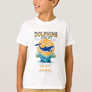 Golfinho é a Minha Espiritualidade Camiseta