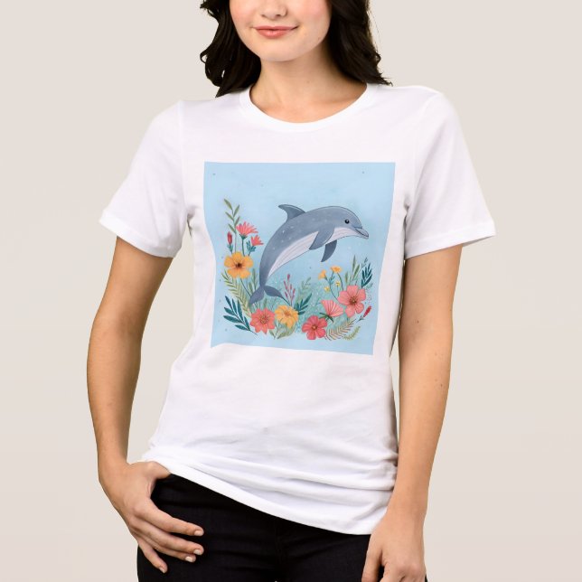Golfinho Floral (Frente)
