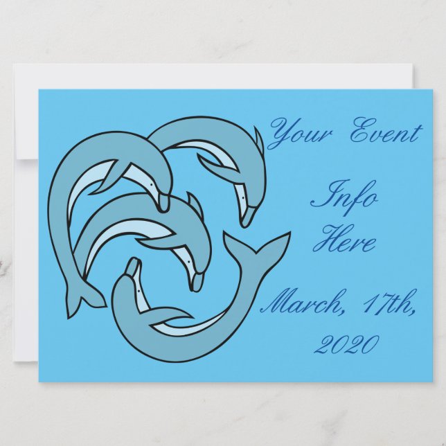 Golfinhos Azuis circulando Thunder_Cove (Frente)