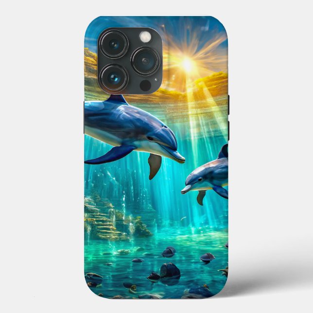 Golfinhos na Design Atlantis por Rich AMeN Gill (Verso)