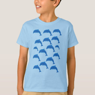 Golfinhos T Camisa por diamantes2858