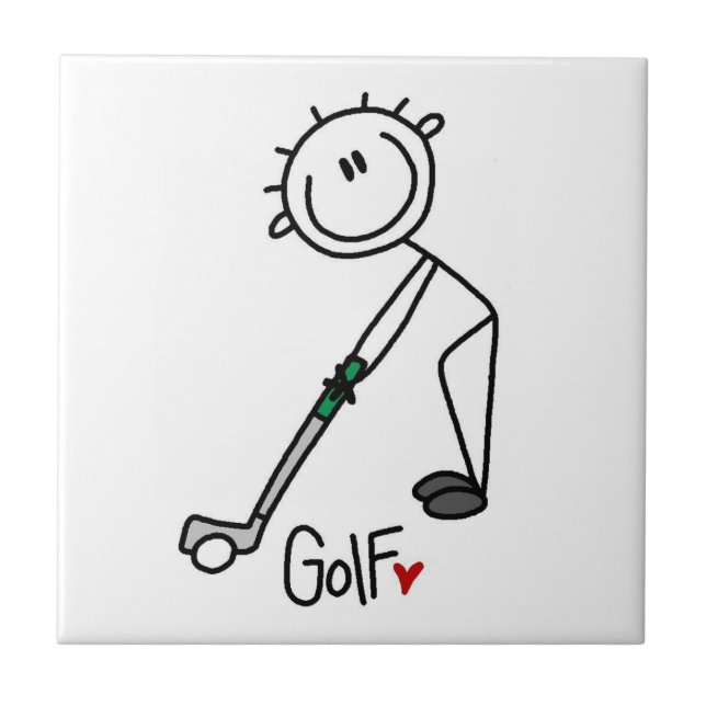 Golfista de Palito Simples (Frente)