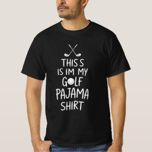 Golfista Engraçado Esta é Minha Camisa de Pijama d