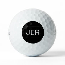 Golfista Personalizado Inicial Monogramada Esporte