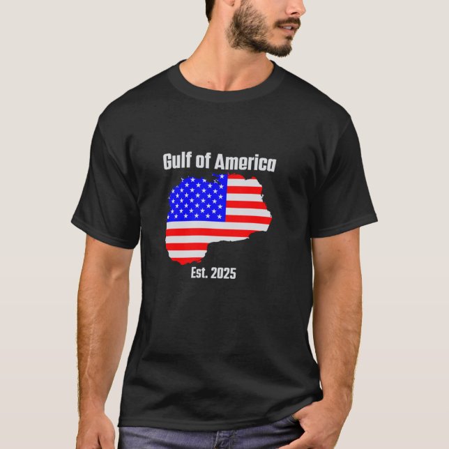 Golfo dos EUA América Flag Funny Tops Accessori (Frente)