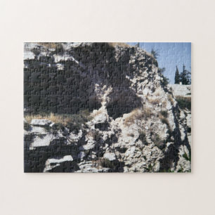 Golgotha; o lugar do quebra-cabeça do crânio