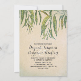 Goma-árvore deixa convites elegantes para casament