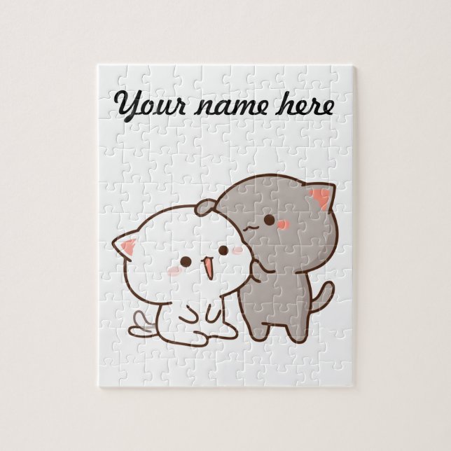 Goma Kissing Quebra-cabeça (Vertical)