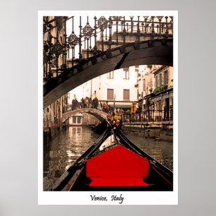 GÔNDOLA SOB A PONTE,    poster