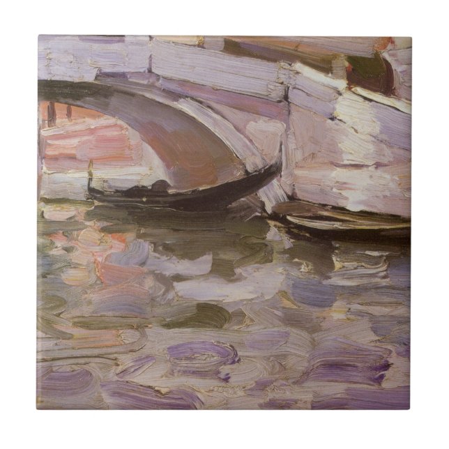 Gondolas por John Singer Sargent, Impressionismo A (Frente)