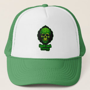 Good Luck Energy Skull St Patrick’s Day - boné