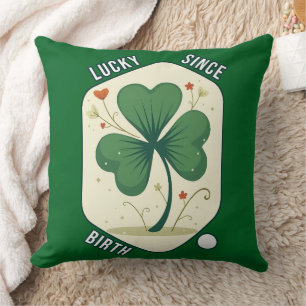 Good Luck Shamrock St Patrick’s Day - almofada