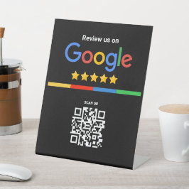 Google Review QR Code Black