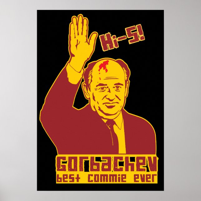 Gorbachev hi-5! Pôster (Frente)