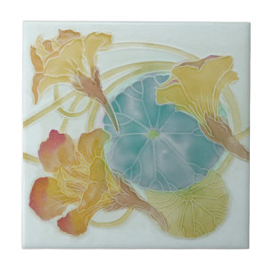 Gordo Art Nouveau - Reprodução Floral de Frontei