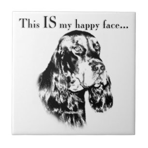 Gordon Setter Happy Face