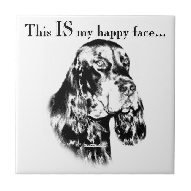 Gordon Setter Happy Face (Frente)