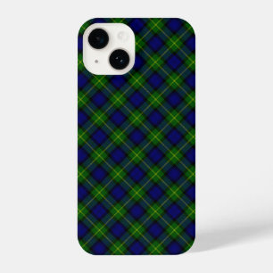 Gordon Tartan xadrez verde azul