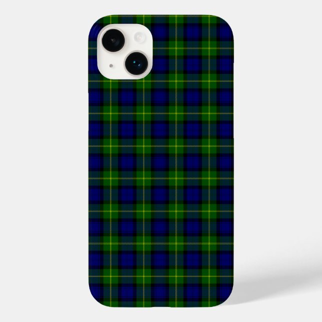 Gordon Tartan xadrez verde azul (Verso)