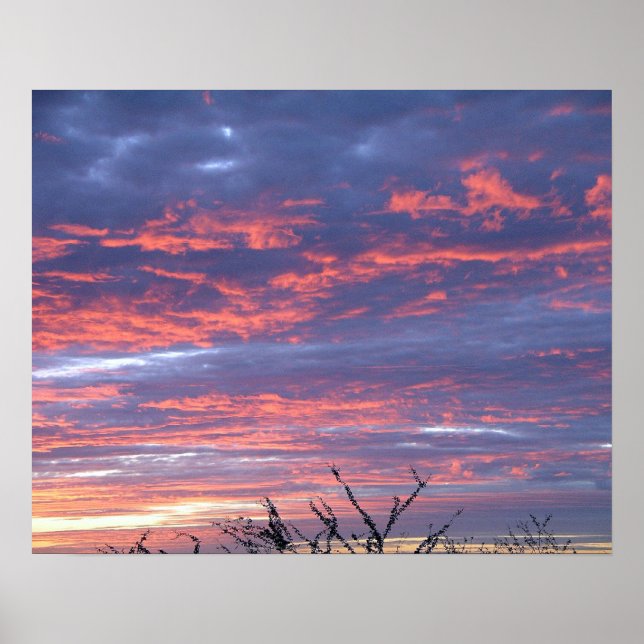 Gorgee Sunset Sky Poster (Frente)