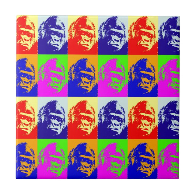Gorilla Pop Art (Frente)