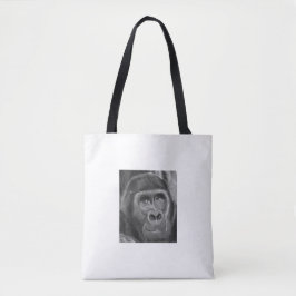 Gorilla sucking fingers Tote bag2 指しゃぶりのゴリラトートバッグ