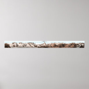 GORNERGRAT Alpes suíços Panorama 360° Poster