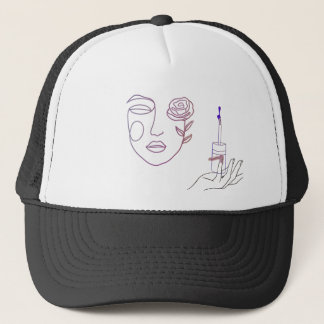 Gorra com Rosto de Garoto Gráfico – Boné Minimalis