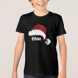 Gorro de Papai Noel de Natal com Nome Personalizad