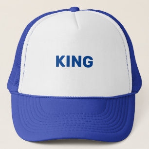 Gorro King Cap Texto Personalizado Bonés de Caminh