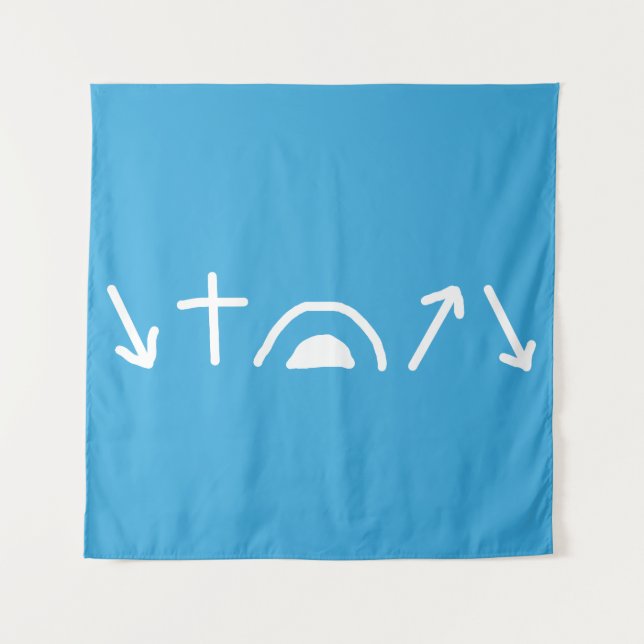 Gospel Arrows Tapeçaria (Frente)