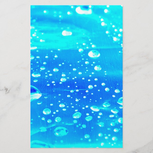 GOTAS DE ÁGUA AZUL DO SKY (Frente)