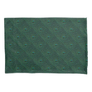 Gotas de Água em Metal Verde