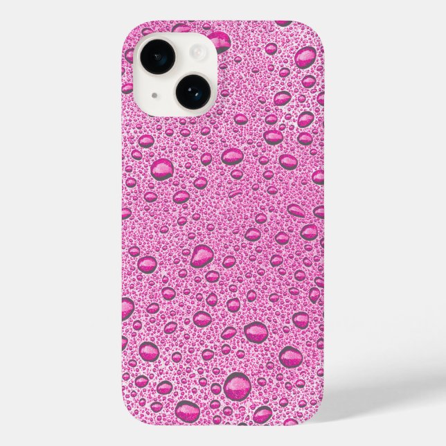 Gotas de água rosa quente (Verso)