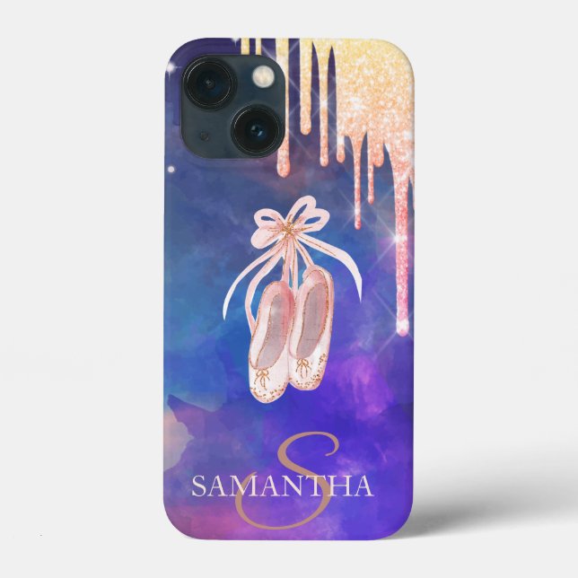 Gotas de brilho de Calçados de Balé chic (Verso)