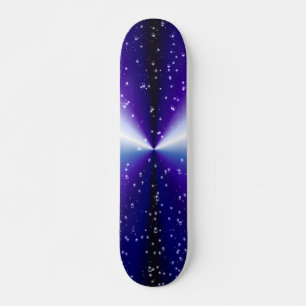 Gotas de chuva no Rainbow mini skateboard roxo