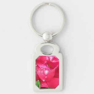 Gotas na Chaveiro de Petals Metal