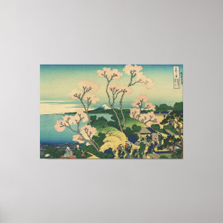 Goten Yama Hill Stretch Canvas Print