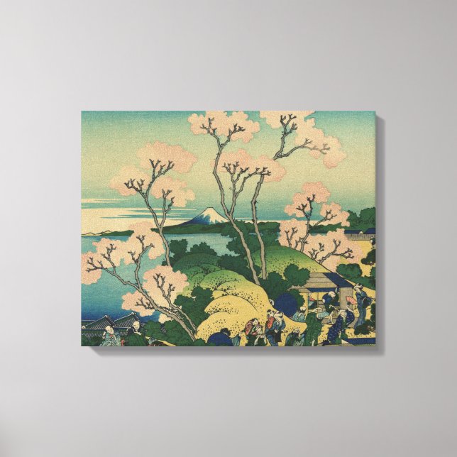 Goten Yama Hill Stretch Canvas Print (Frente)