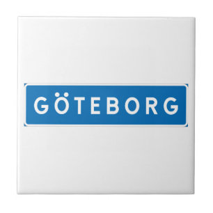 Gothenburg, sinal de estrada sueco