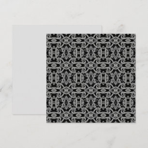 GOTHIC Cartão Quadrado Plano 5,25"