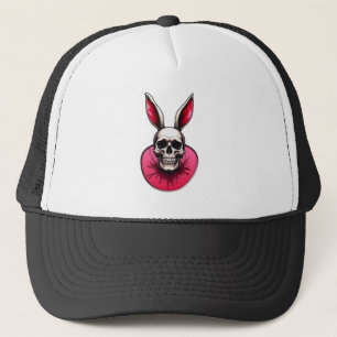 Gothic Easter Bunny – Skull Art - boné