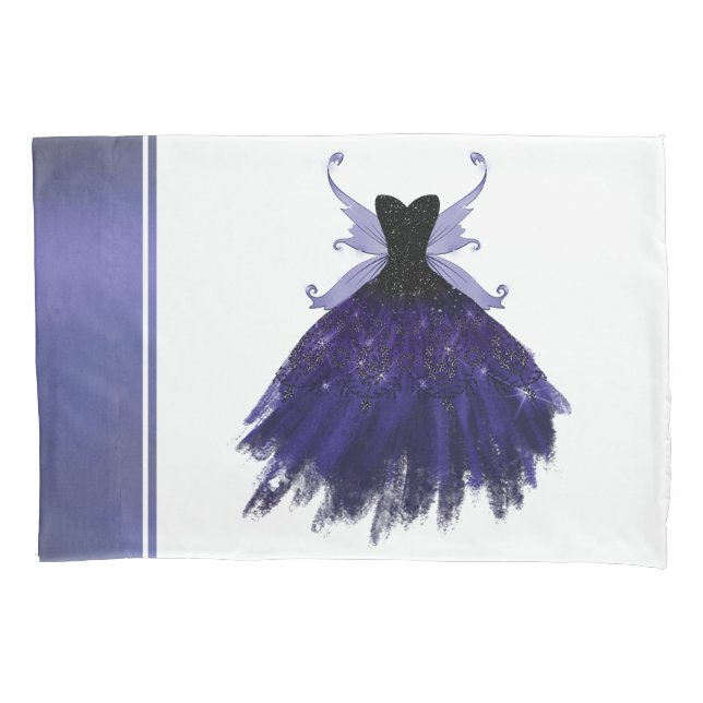 Gothic Fairy Indigo Gown | Ovinos Roxos Profundos (Frente)