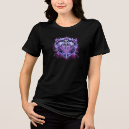 Gothic Heart of Shadows – Mystical Purple Design
