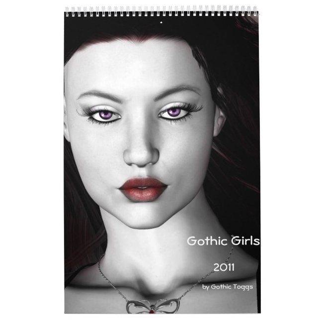 Gótica Girls 2 Calendário 2011 (Capa)