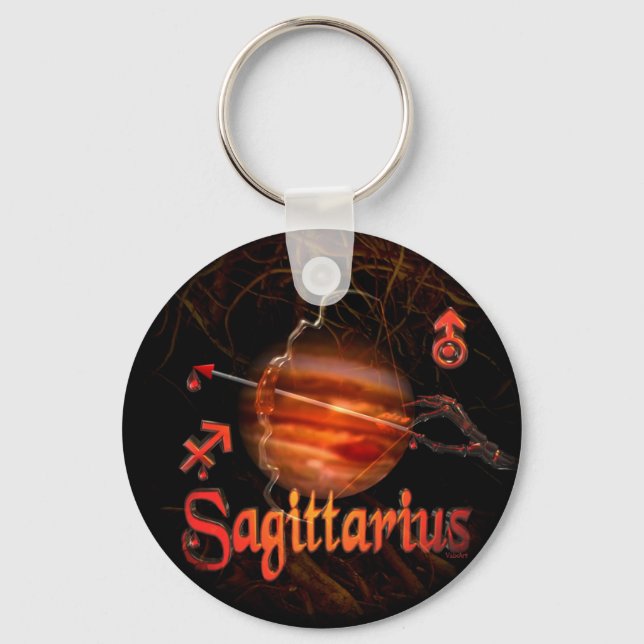 Gótica Valxart Dons de chaveiro de sagittarius zod (Frente)