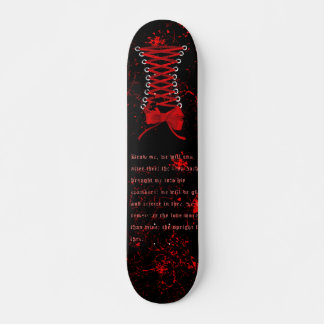 Gótico Corset/Punk Skateboard